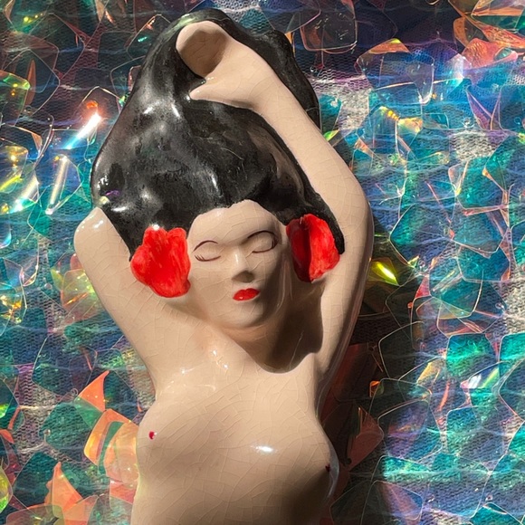 Vintage Dorothy Kindell Replica Ceramic Pinup - Picture 3 of 10